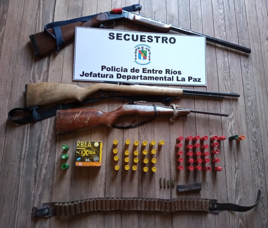 AMENAZAS LA PAZ ARMAS