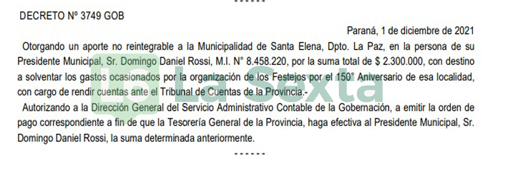 AporteFestejos150SantaElena