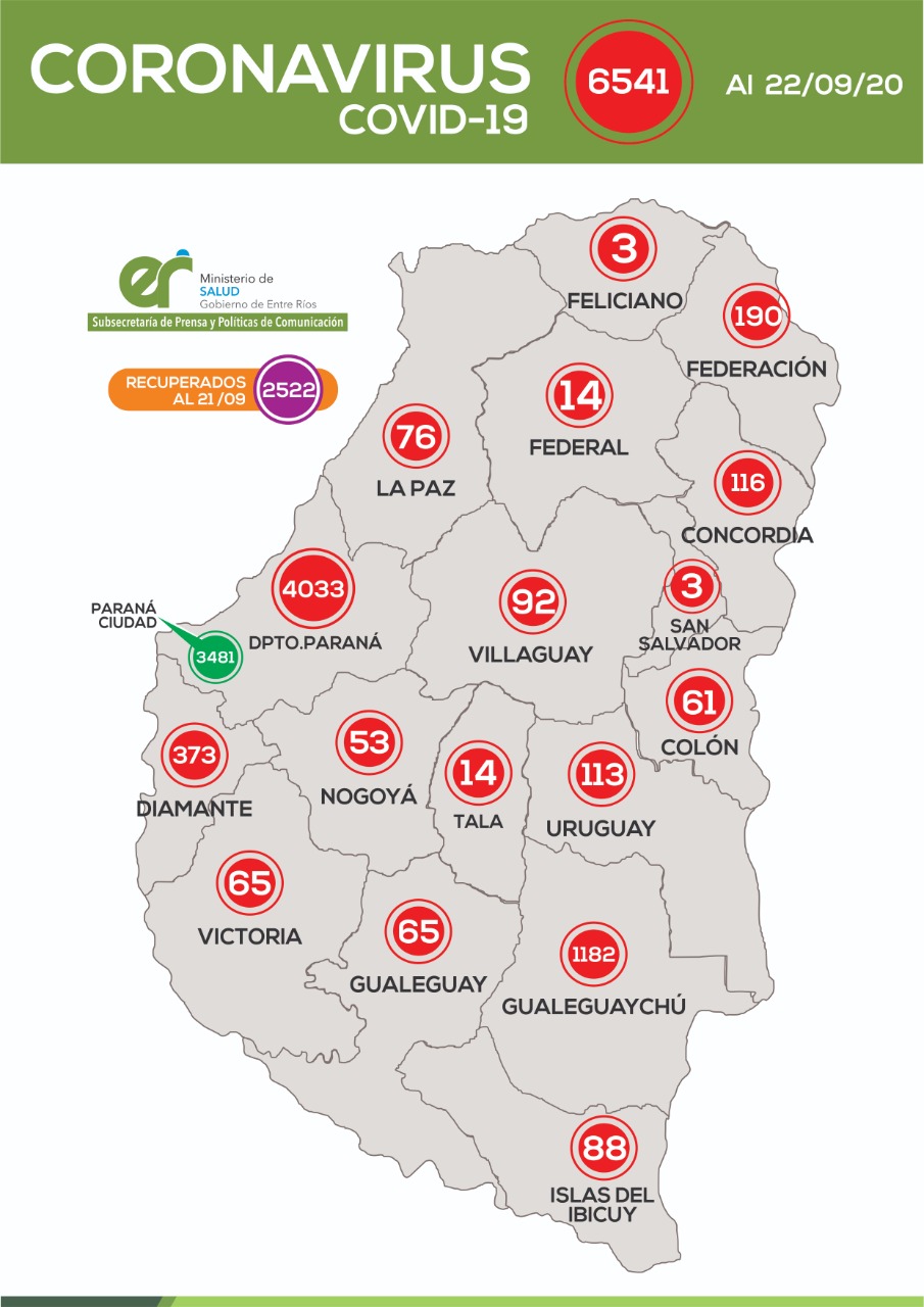 MapaCoronavirusSalud22septiembre2020