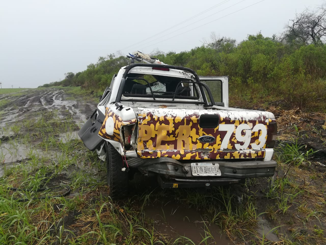 accidente patrullero policia bovril