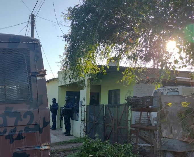 allanamientos narcomenudeo drogas 2 la paz