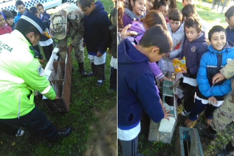 alumnos escuela la paz aves policia 3