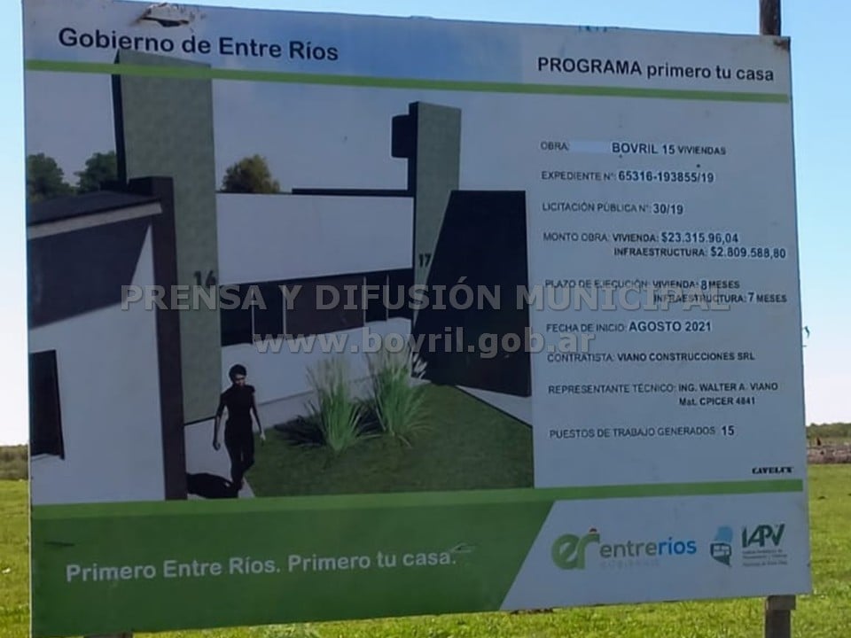 avance viviendas bovril 2