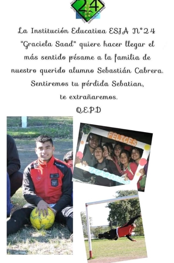 conmocion la paz cabrera escuela