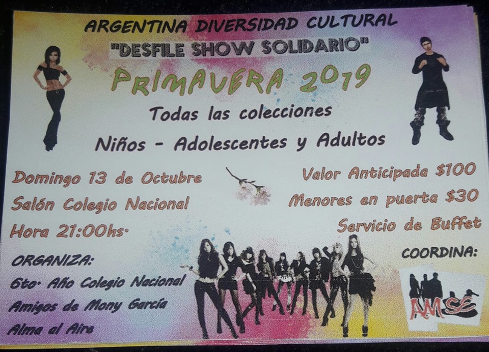 desfile solidario amse diversidad cultural