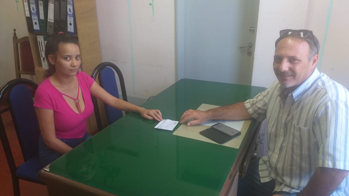 entrega de asistencia santa elena