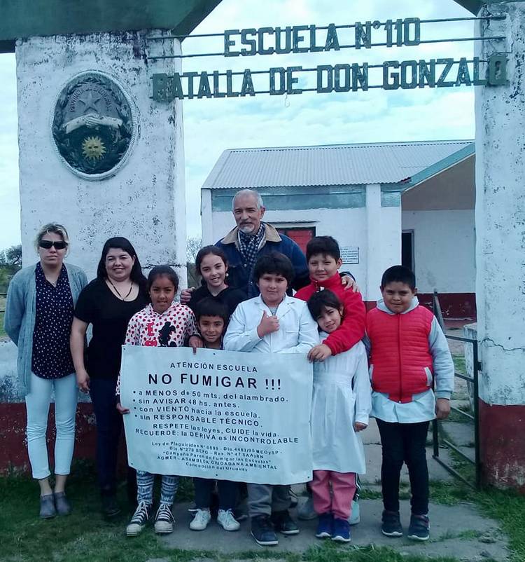 escuela yeso oeste agrotóxicos