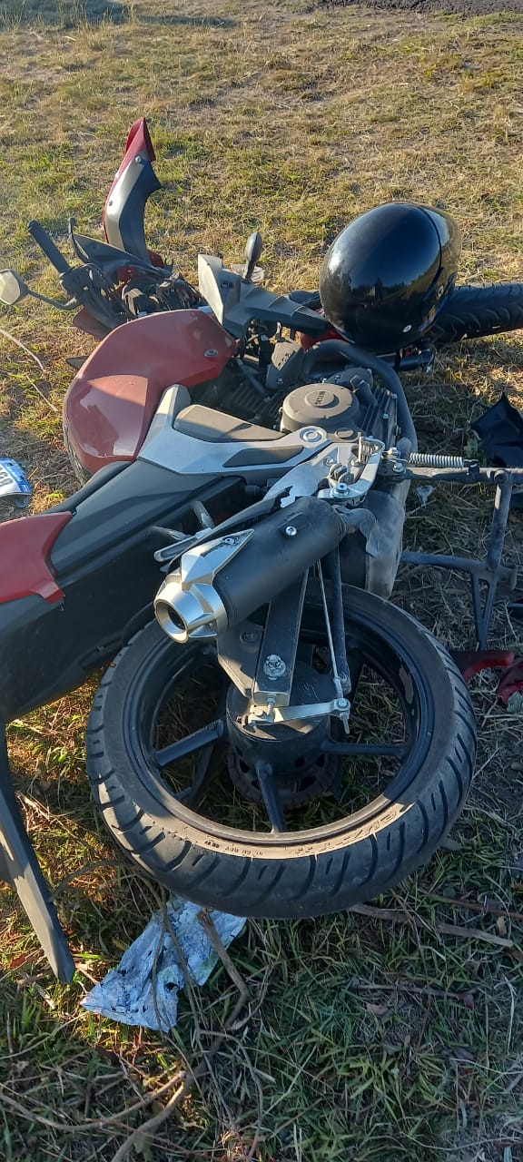 moto choque ingreso santa elena 16 1 22